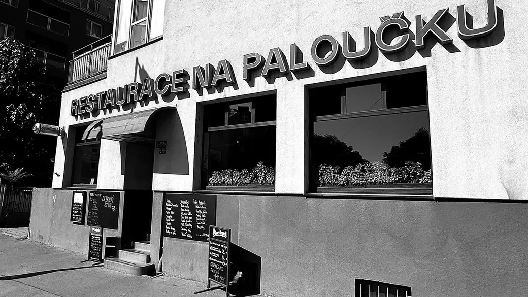 Webové stránky restaurace Na Paloučku v Praze 4 – ukázka reference webbeam
